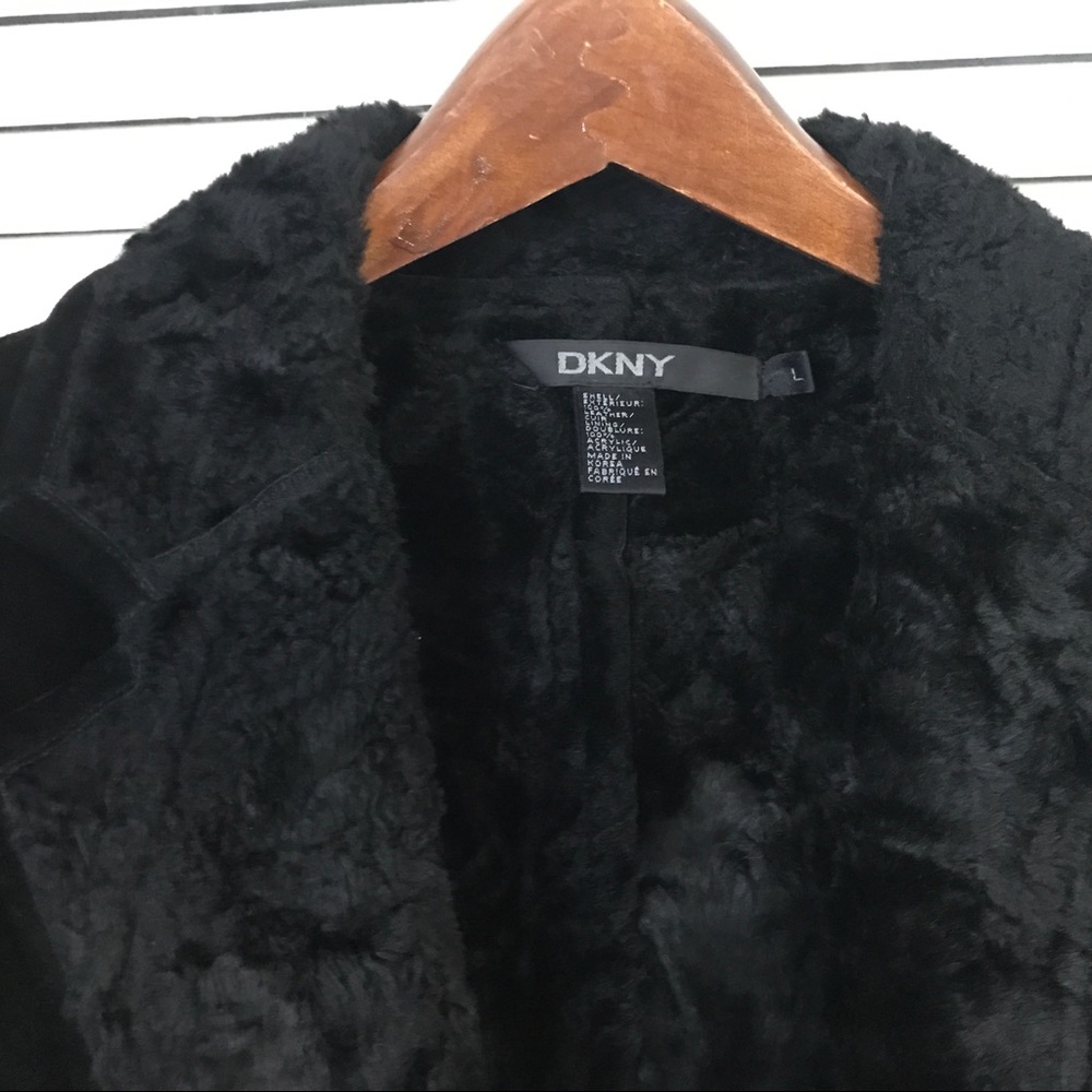 Womens suede full length coat.